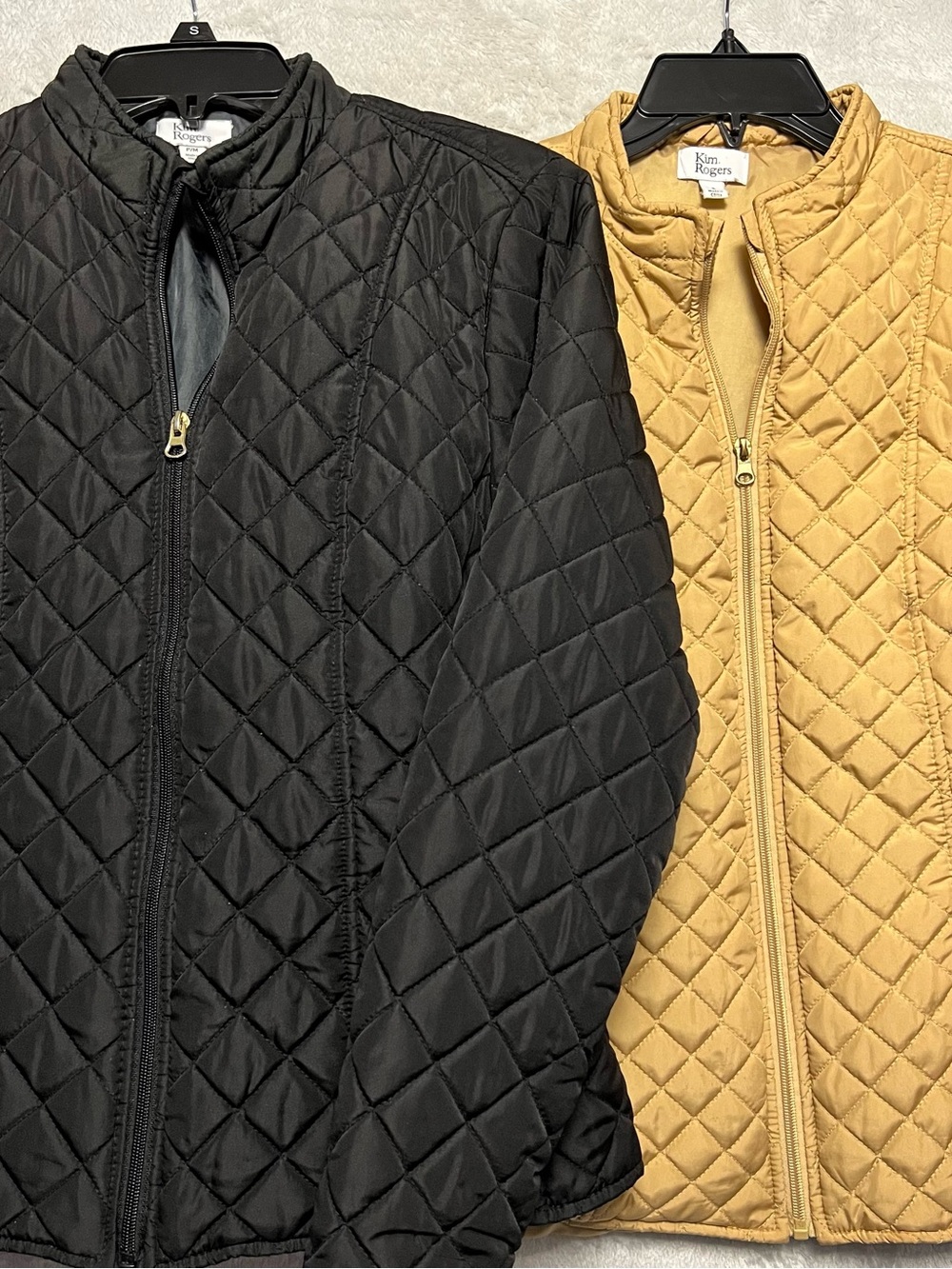 Kim Rogers Women’s S/M P Quilted Jacket Lot of 2